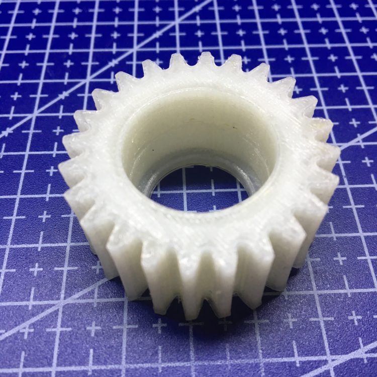 3D печать шестерни редуктора