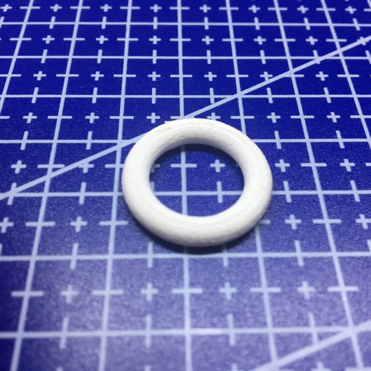 3D печать резиной уплотнительного кольца гидроцилиндра