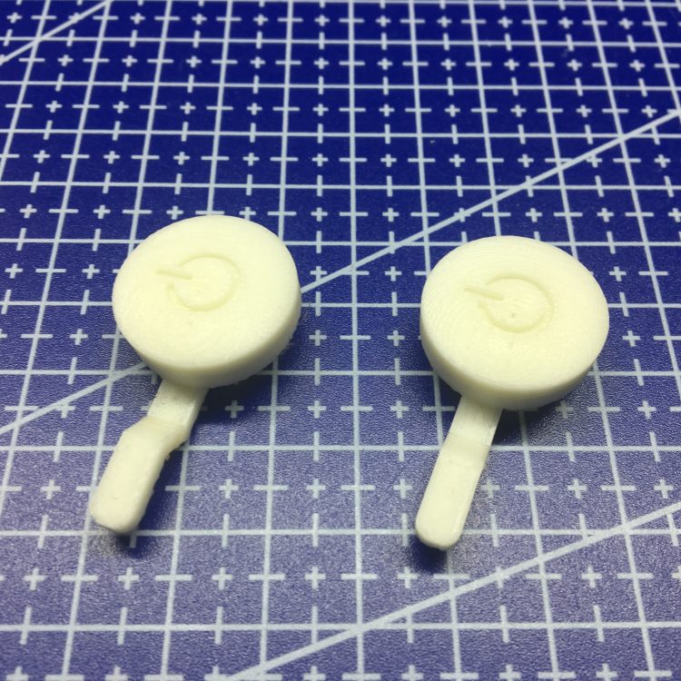 3D печать кнопки питания стиральной машины LG
