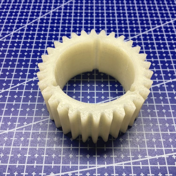 3D печать венцов шестерен для промышленного конвейера