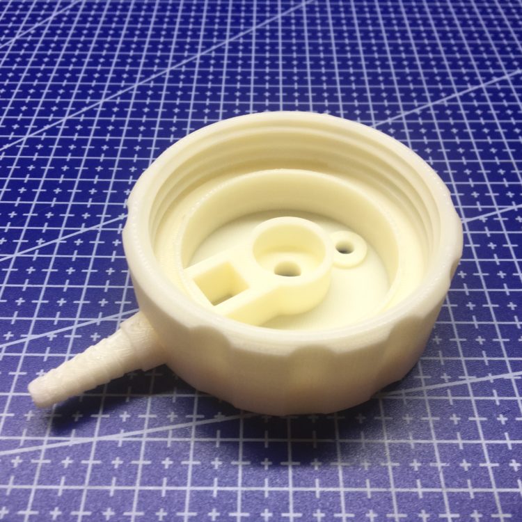 3D печать крышки увлажнителя кислорода