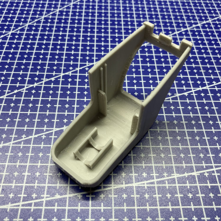 3D печать заглушки ремня безопасности Nissan Almera