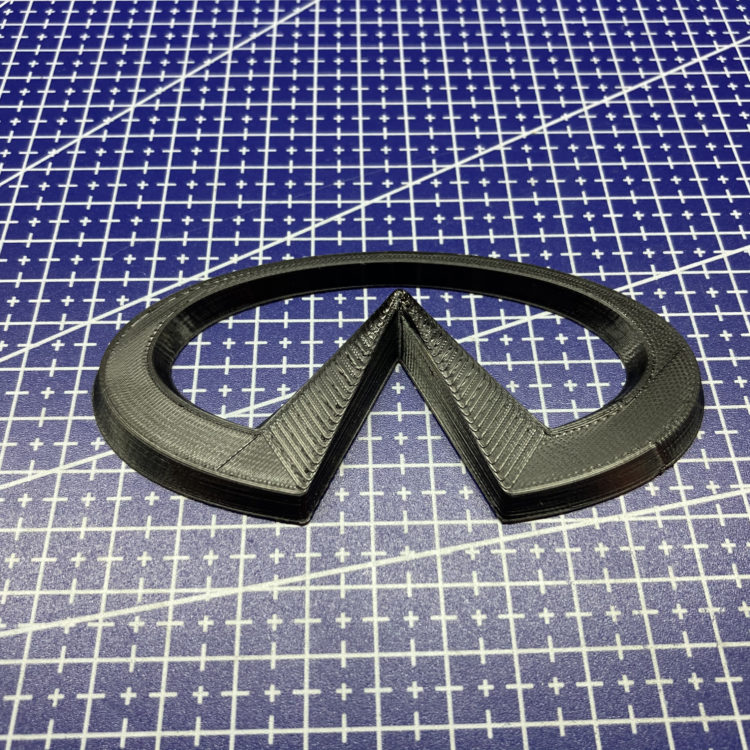3D печать логотипа для автомобиля