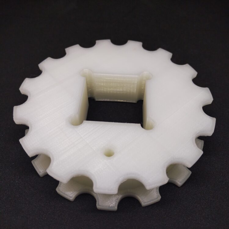 3D печать зубчатого колеса ленточного конвейера